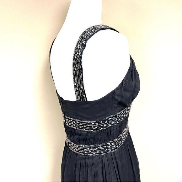 French connection Grey beaded dress. Size 6 - Picture 4 of 8